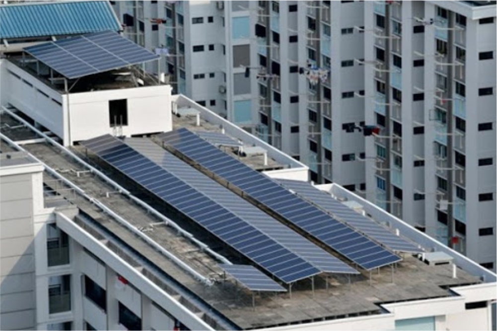 Dự án pin năng lượng mặt trời khu chung cư