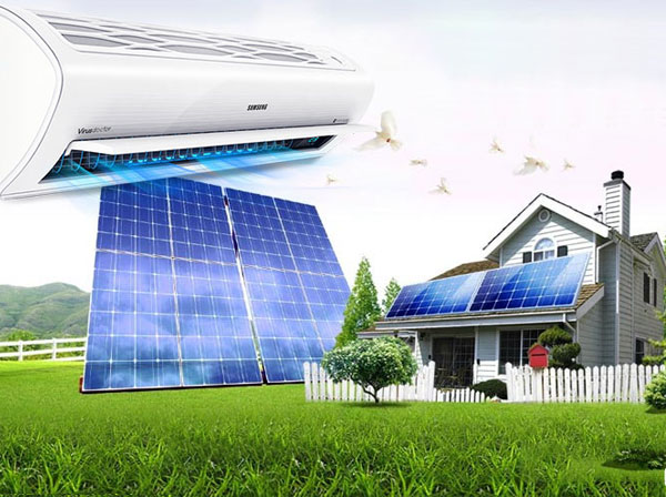 Dùng điện mặt trời có chạy được điều hòa không?