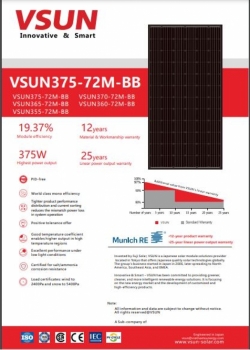 Pin năng lượng mặt trời VSUN375-72BMH-DG