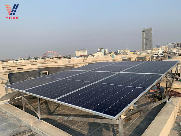 Hệ thống điện mặt trời đẳng cấp nhà anh Dân - Royal River City, Hải Phòng