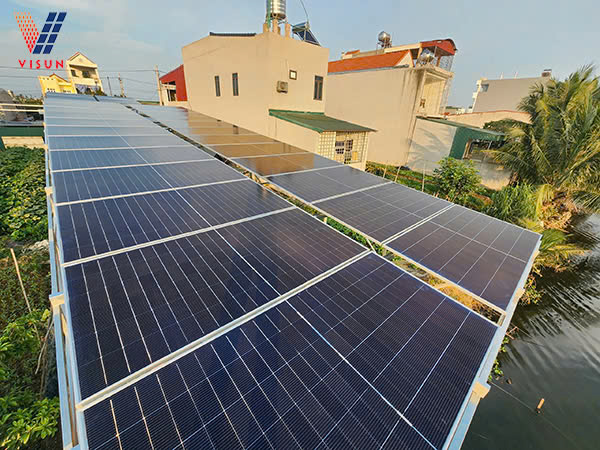 Hệ thống điện mặt trời 30KW trạm sạc Vinfast Thanh Hà – Hải Dương