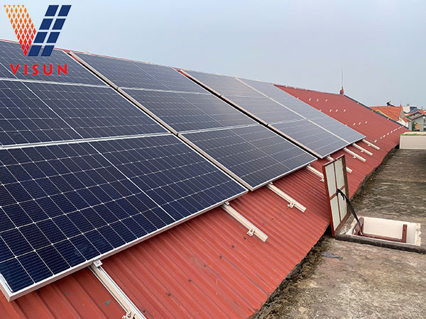 hệ thống điện mặt trời nhà thờ dương quan