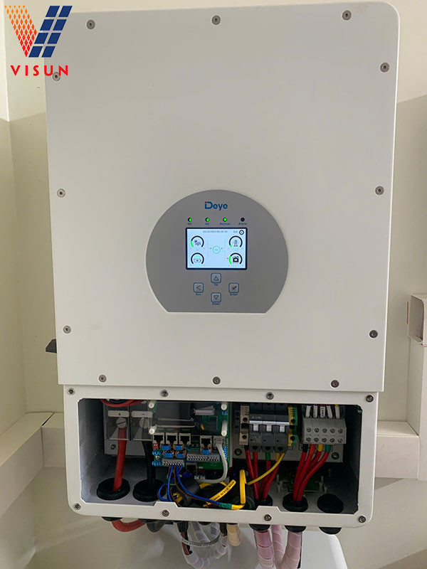 hệ thống pin lưu trữ điện mặt trời nhà thờ giáo xứ dương quan
